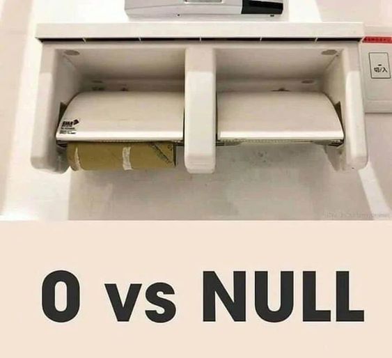 0 vs Null